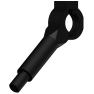 Savage - titanium bolt handle (Left Hand)