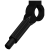 Fluted - Black (LH)  + $2.00 